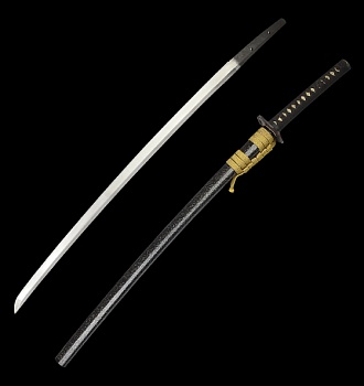 Катана с узором самбонсуги