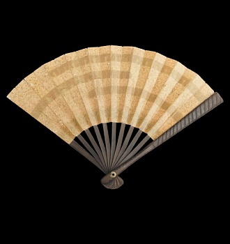 Военный веер гунсэн. XVIII в.