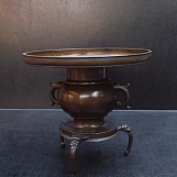 Японская бронзовая ваза, XIX век