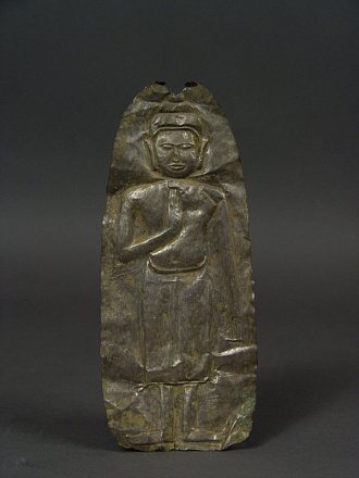 Редкое серебряное буддистское изображение, Кхмер