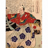 Утагава Ёсиику. Ода Нобунага. 1866 г.