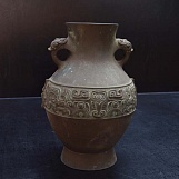 Японская бронзовая ваза