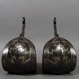 Абуми (стремена), клан Отавара. Начало XVIII в.