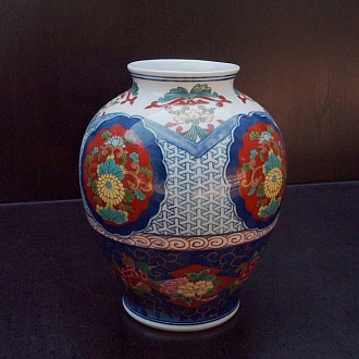 Японская керамическая ваза