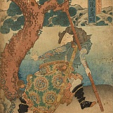 Сюнкосай Хокуэй. Девятидраконовый Сисин орудует палицей. Эра Тэм