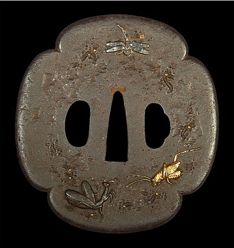 Цуба с изображением насекомых