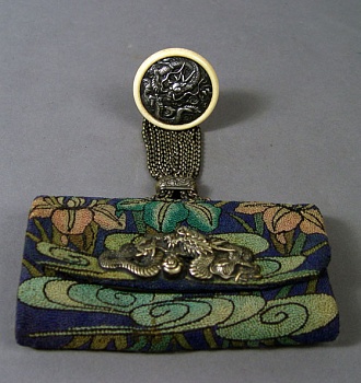 Кошелек для нецке. Период Эдо