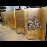 Парные шестистворчатые ширмы. Начало XX в.