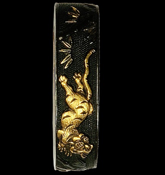 Комплект футигасира с изображением тигров