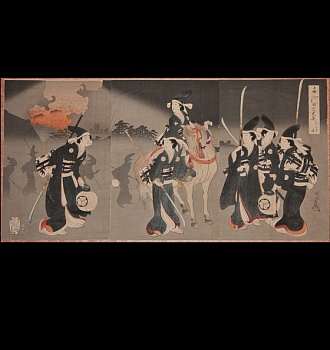 Хасимото Тиканобу. Триптих