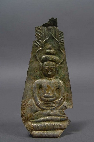 Большое серебряное буддистское изображение, Кхмер